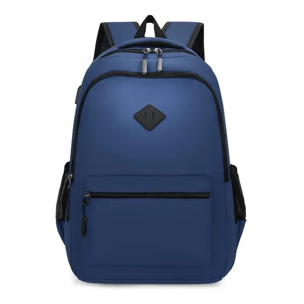 Casual School Backpack With USB Charger
