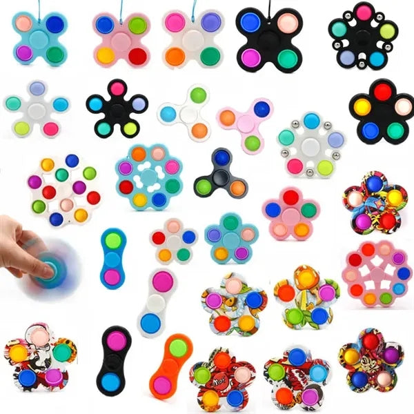Sensory Fidget Spinners Pop