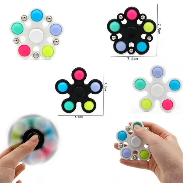 Sensory Fidget Spinners Pop