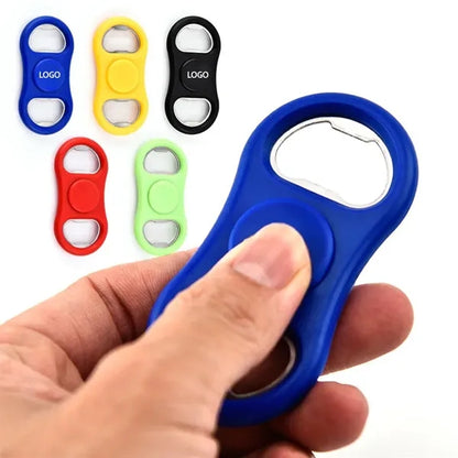 2-In-1 Stress Relief Fidget Spinner With Bottle Opener 3.27"