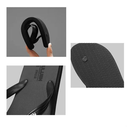 Flip Flops with Comfort PVC Plastic Sole