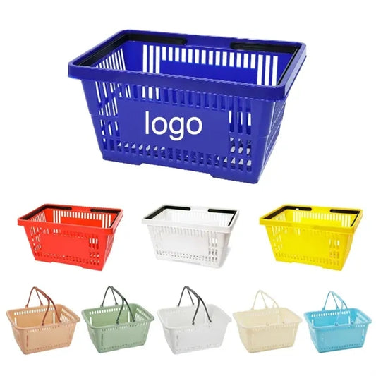 Durable ABS Supermarket Grocery Retail Shopping Basket