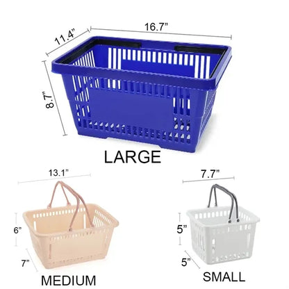 Durable ABS Supermarket Grocery Retail Shopping Basket
