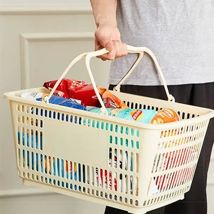 Durable ABS Supermarket Grocery Retail Shopping Basket