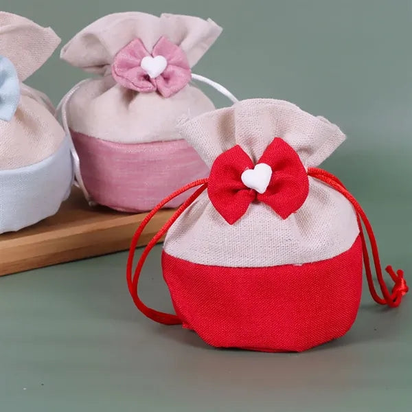Burlap Gift Bags