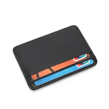 Genuine Leather Cardholder Wallet