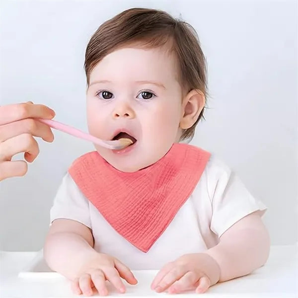 100% Cotton Baby Bandana Bibs