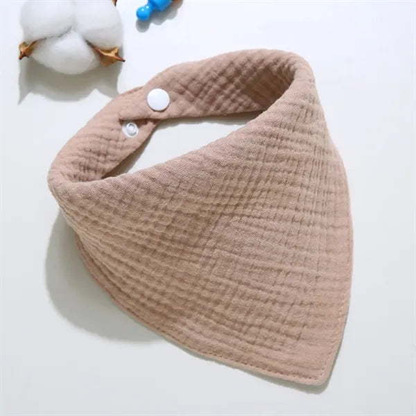 100% Cotton Baby Bandana Bibs