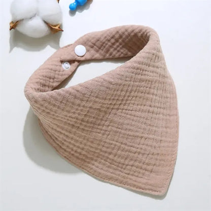 100% Cotton Baby Bandana Bibs
