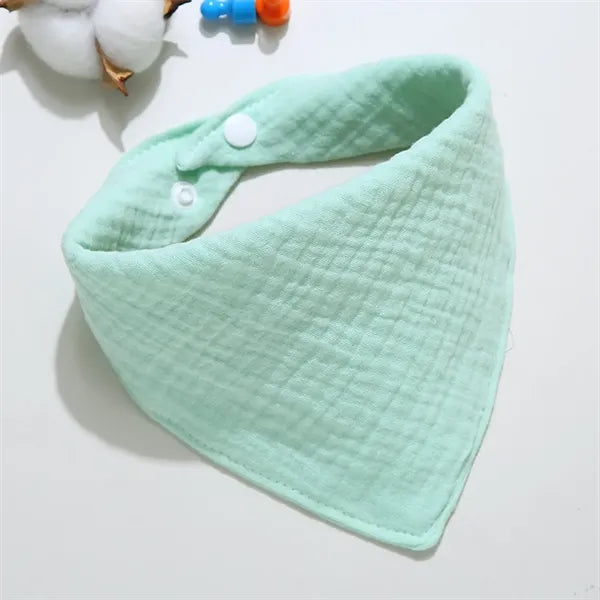 100% Cotton Baby Bandana Bibs