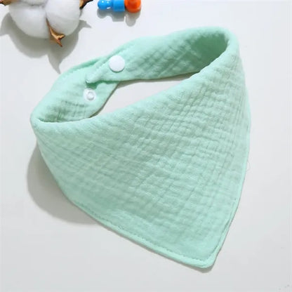 100% Cotton Baby Bandana Bibs
