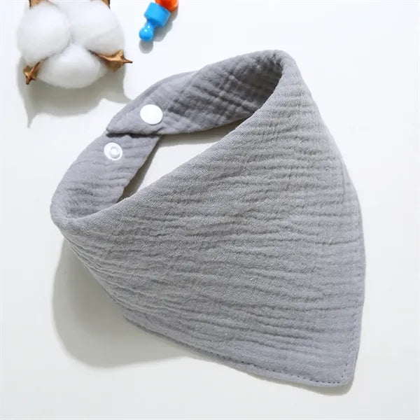 100% Cotton Baby Bandana Bibs