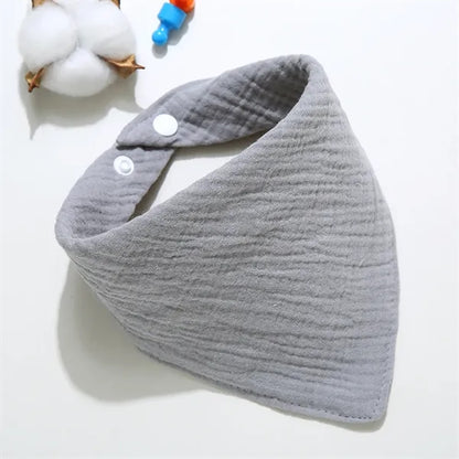 100% Cotton Baby Bandana Bibs