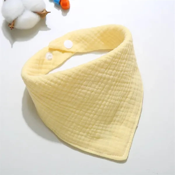100% Cotton Baby Bandana Bibs