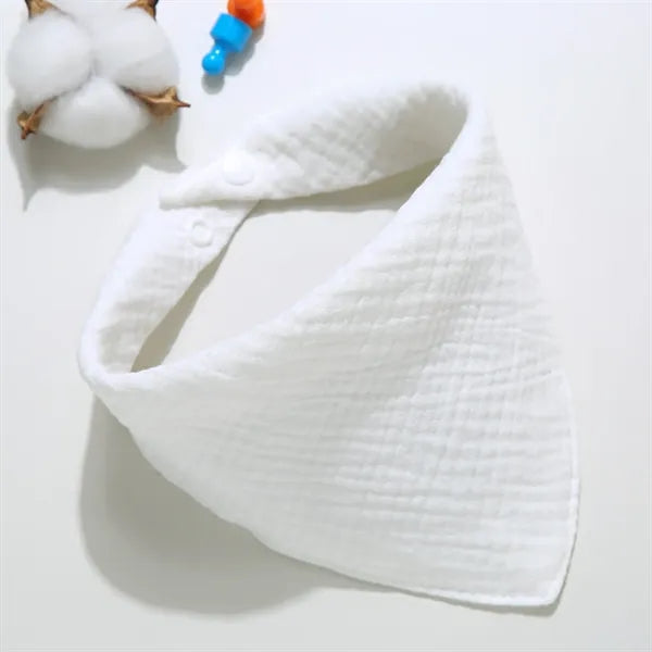 100% Cotton Baby Bandana Bibs