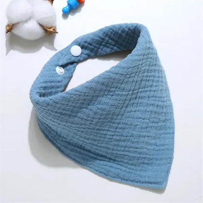100% Cotton Baby Bandana Bibs