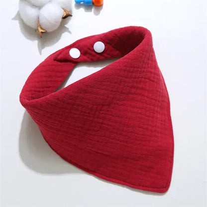 100% Cotton Baby Bandana Bibs