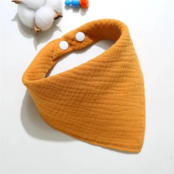 100% Cotton Baby Bandana Bibs