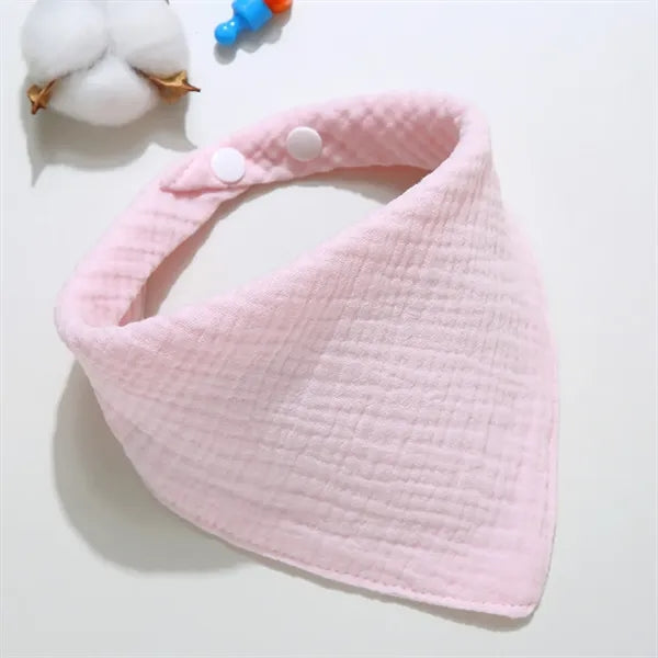 100% Cotton Baby Bandana Bibs
