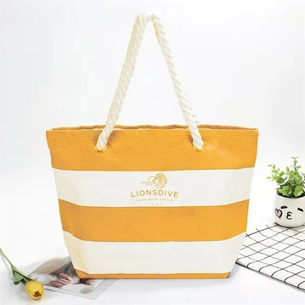 Canvas Beach Bag