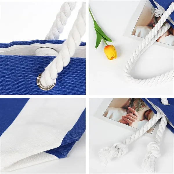 Canvas Beach Bag