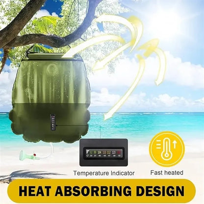 Solar Shower Bag Heating Camping