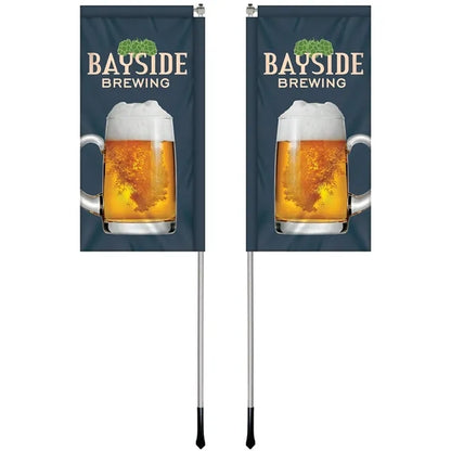 2.5' x 5' Custom Double Sided Windchaser Flag Kit