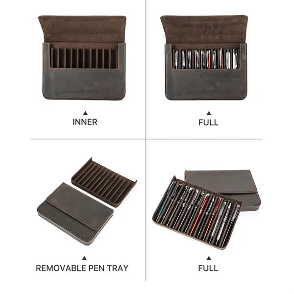 Large-capacity Handmade Magnetic Drawer-type Pen Storage Box