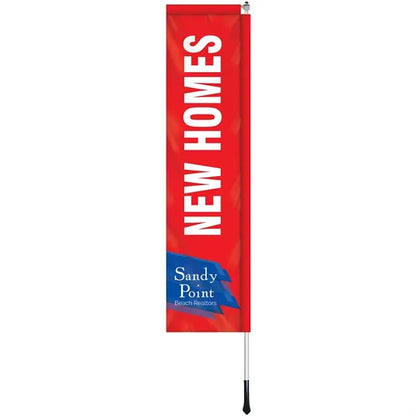 2' x 8' Custom Double Sided Windchaser Flag Kit