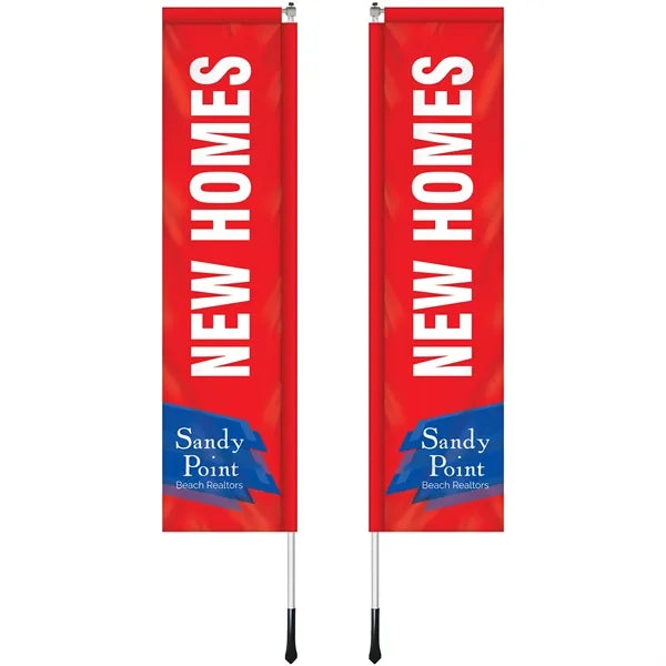 2' x 8' Custom Double Sided Windchaser Flag Kit