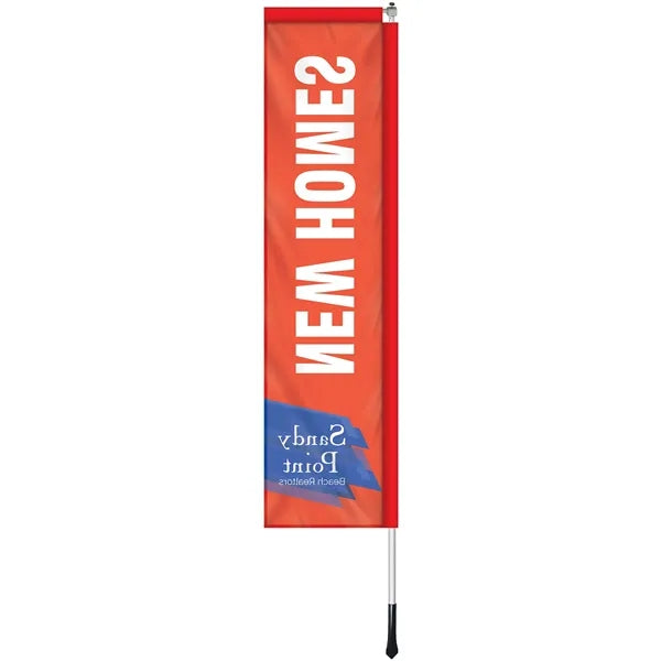 2' x 8' Custom Single Reverse Windchaser Flag Kit