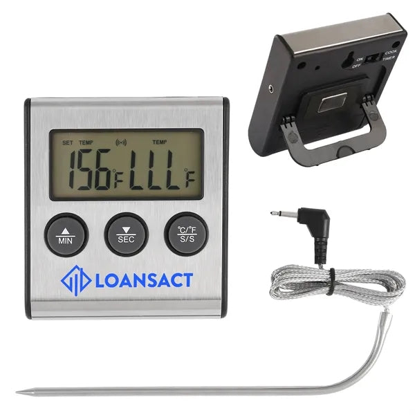 Grill Easy Cooking Thermometer And Timer