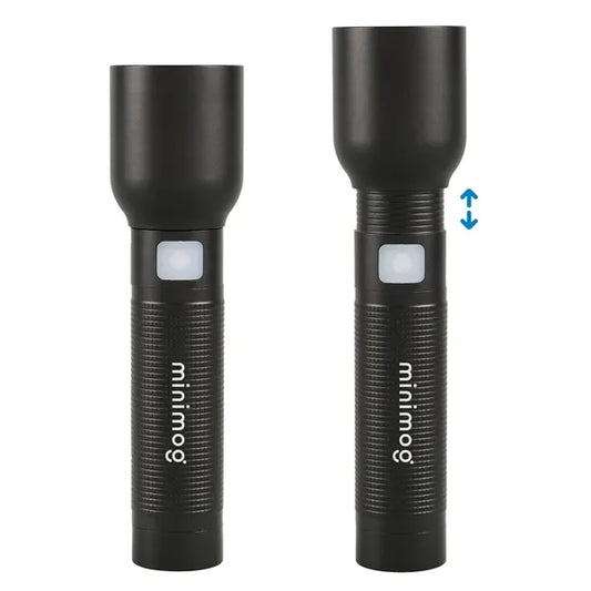 reNew Extreme Rechargeable Zoom Metal Flashlight