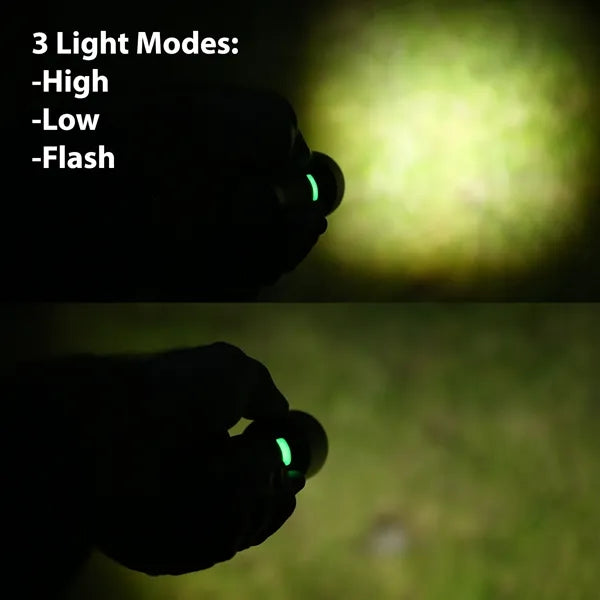 reNew Extreme Rechargeable Zoom Metal Flashlight