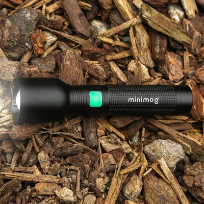 reNew Extreme Rechargeable Zoom Metal Flashlight