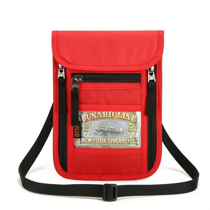 Secure Travel RFID-Blocking Neck Pouch