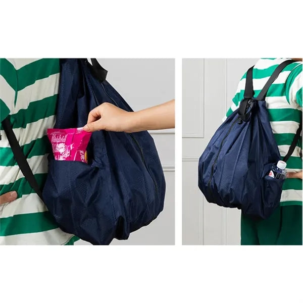 Nylon Portable Backpack
