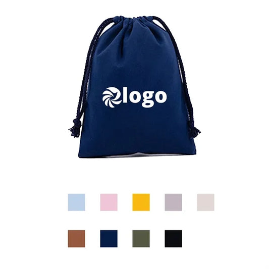 Cotton Muslin Drawstring Bag