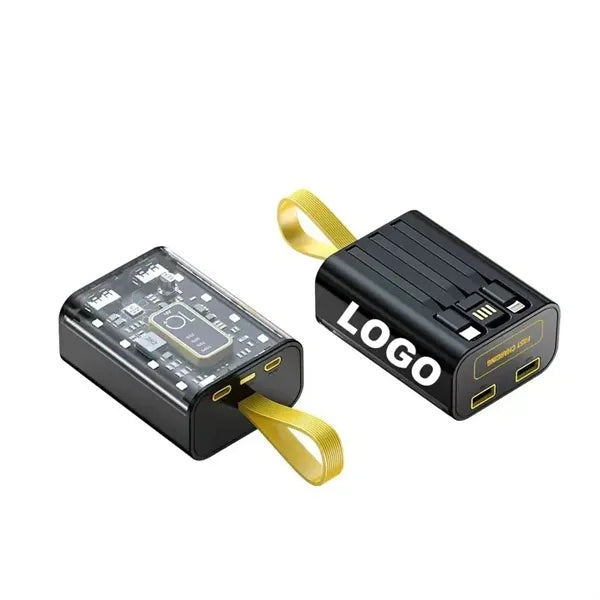 3in1 Portable Charger Power Bank With LED Bright Flashlight