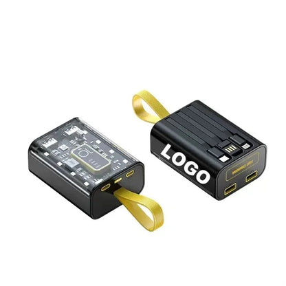 3in1 Portable Charger Power Bank With LED Bright Flashlight