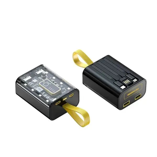 3in1 Portable Charger Power Bank With LED Bright Flashlight