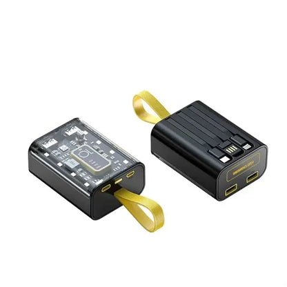 3in1 Portable Charger Power Bank With LED Bright Flashlight