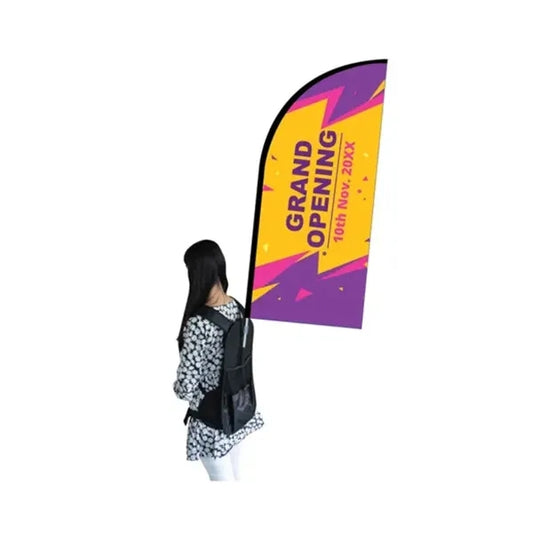 Backpack Flags - Blade Double sided  (19"x 46.98")
