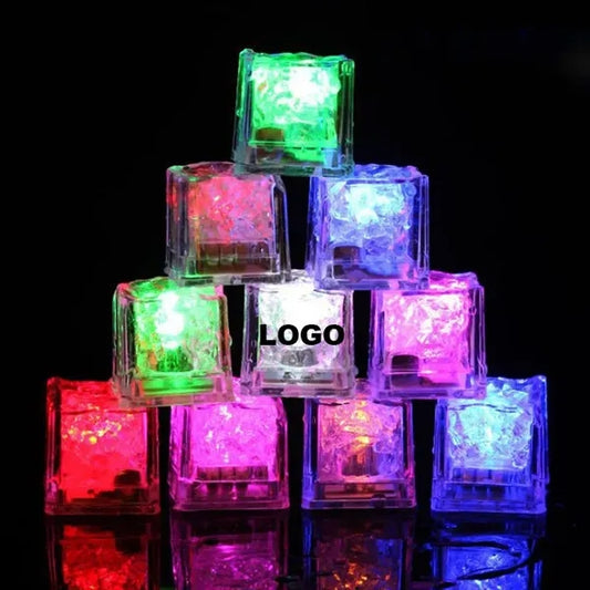 Custom Light Up Non-Toxic Premium Brand LED Ice Cube