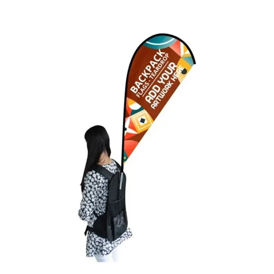 Backpack Flags - Teardrop  (19.41" x 38.32")