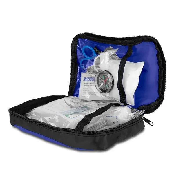 60pc First Aid Kit in Portable Traveling Bag