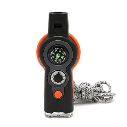 7-In-1 Emergency Survival Function Whistle