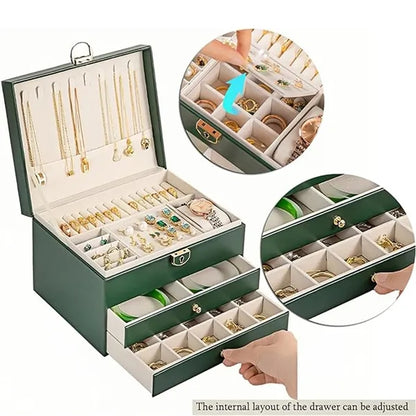 3 Layers Jewelry Storage Organizer