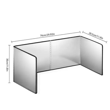 4 Sided Foldable Metal Splatter Screen