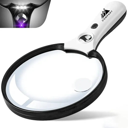 Large Magnifying Glass with Light